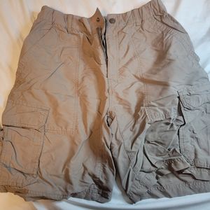 REI hiking cargo shorts